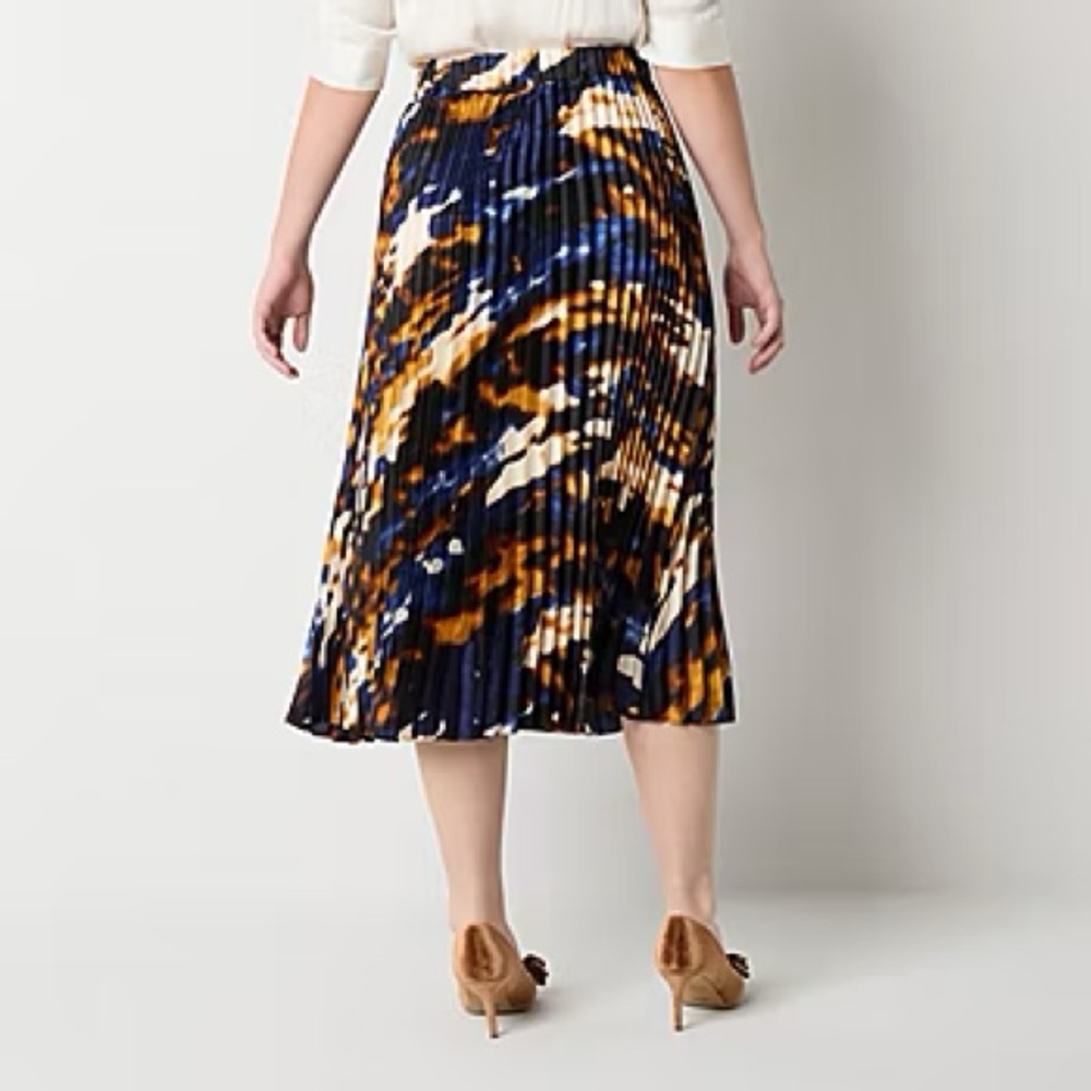 Worthington Womens Pleated Skirt - Picture 6 of 10